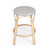 Grey And White Rattan Counter Stool (389088)