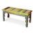 Rustic Multi Color Wood Bench (389162)