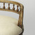 Vintage Look Cream And Gold Bench (389173)