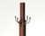 Webster Antique Cherry Coat Rack Tree (389260)