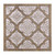 Pale Pink Quatrefoil Metal And Wood Wall Plaque (389325)