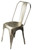 Silver Metal Dining Chair (389590)