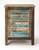 Rustic Shutter Painted Accent Cabinet (389807)