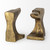 Distressed Brushed Gold Anvil Bookends (392134)