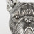 Antiqued Silver Pug Shaped Bookends (392137)