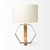 Gold Geometric Design Table Lamp (392242)