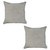 Set Of 2 White Textured Pillow Covers (392771)
