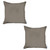 Set Of 2 Tan Houndstooth Pillow Covers (392776)