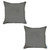 Set Of 2 Black Houndstooth Pillow Covers (392778)