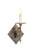 Trestle 1-Light Wall Sconce - Small -  SC08S