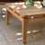 Arno Outdoor 3 Piece Teak Wood Seating Set In Charcoal Olefin (SETODARDK2A1B)