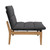 Arno Outdoor 7 Piece Teak Wood Seating Set In Charcoal Olefin (SETODARDK4A3B)