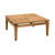 Arno Outdoor 5 Piece Teak Wood Seating Set In Beige Olefin (SETODARLT4A1BLV)