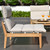 Arno Outdoor 7 Piece Teak Wood Seating Set In Beige Olefin (SETODARLT4A3B)