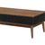 Amigo Black Veneer And Walnut Wood Coffee Table (LCAGCOWA)