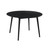 Arcadia 48" Round Dining Table In Black Wood (LCARDIBL48)