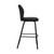 Tandy Black Faux Leather And Black Metal 26" Counter Stool (LCTNBABLBL26)