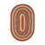 8' x 10' Oval Biscotti Cotton Braided Rug (406248)