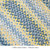 10" x 10" Sample Sunflowers Cotton Braided Rug (620316)