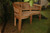 Curve 3 Seater Bench Extra Thick Wood (BH-005CT)