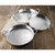 Round Hammered Scalloped Serving Tray (388577)