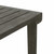 Dark Grey Outdoor Wooden Side Table (390019)