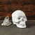 White Ceramic Skull Sculpture (390110)