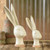 Jumbo Hare Bust Sculpture (390128)