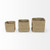 Set Of Three Square Wicker Storage Baskets (392151)