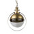 Gold Metal Sphere Pendant Hanging Light (392841)