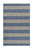 8' X 10' Navy Stripes Indoor Outdoor Area Rug (393761)