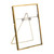 4X6 Gold Metal Vertical Glass Frame (394411)