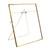 Xl Gold Metal Vertical Glass Frame (394422)