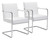 Quilt Dining Chair (Set Of 2) White (394630)