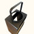 Modern Black And Glass Candle Holder (394766)