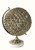 13" Modern Farmhouse Rustic Jute And Marble Globe Sculpture (394770)