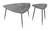 Set Of Two Gray Accent Tables (394780)