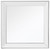 Square Wall Mounted Clear Mirror (396583)