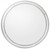 Simply Lined Silver Mirror (396607)