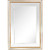 Antiqued Gold Finish Wall Mirror (396637)