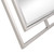 Silver Chic Rectangular Wall Mirror (396658)