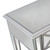 Silver Glass Mirror Console Table (396824)
