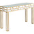 Gold Geometric Console Table (396844)