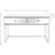 Silver Chic Console Table (396851)