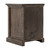 Black Wash Nightstand With Shelves (397623)