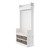 Classic White Entryway Coat Rack And Bench With Baskets (397659)