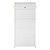 Classic White Hall Tree Coat Rack With Drawers (397660)
