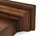 Rustic Mahogany Brown Wood Eight Hook Hanging Coat Rack (397693)