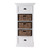 Classic White Storage Cabinet With Basket Set (397848)