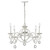 Callie 5-Light Country White Chandelier (398122)